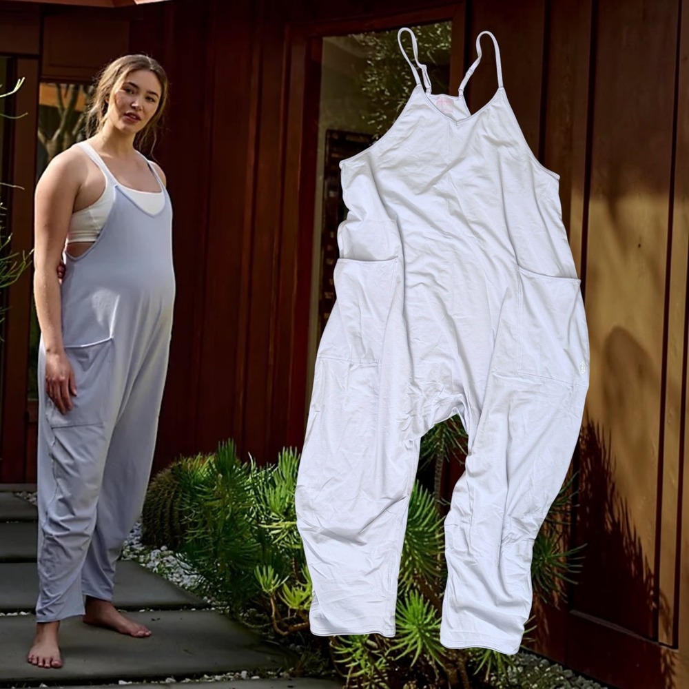 FP Movement x HATCH Hot Shot Onesie Jumpsuit Orchid Purple Large NWT